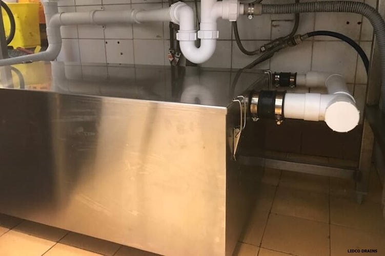 LIDCO Stainless Steel Oil Grease Collector Trap