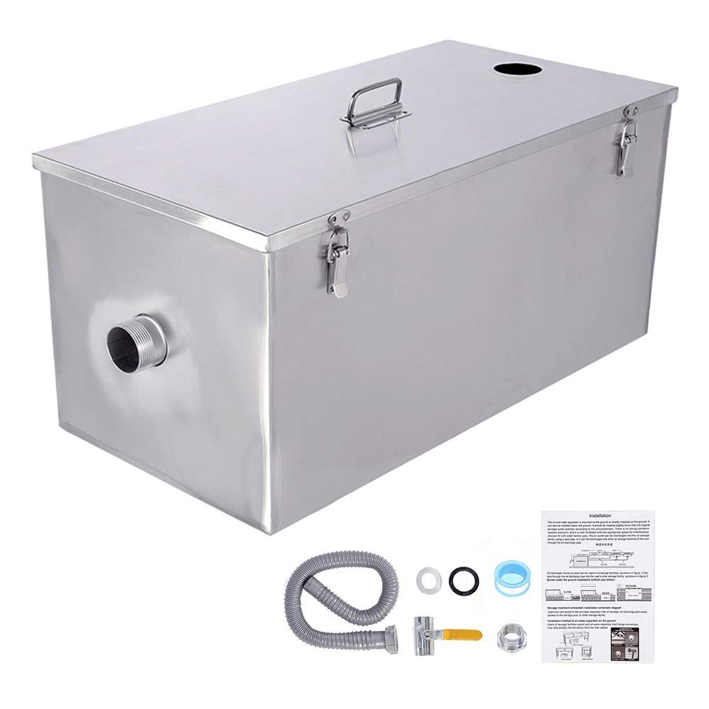 Techno Drain SS 304 Oil & Grease Separator, Size/Dimension: 450X600X400, Capacity: 50 Liters