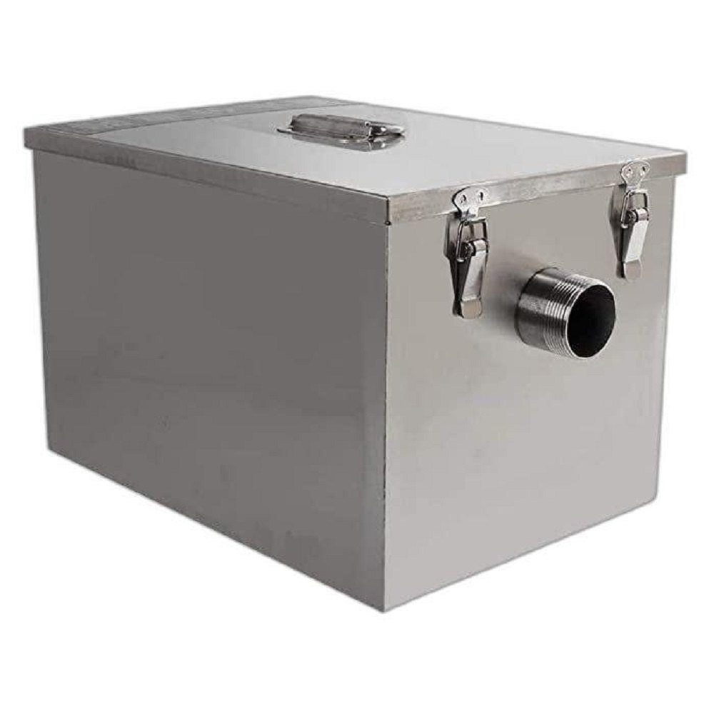 Industrial Effluent Powlab Stainless Steel Grease Trap Interceptor