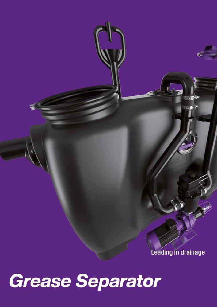 Oil and Greece Separator, Capacity: 500-5000 Person, Size/Dimension: Custom Made