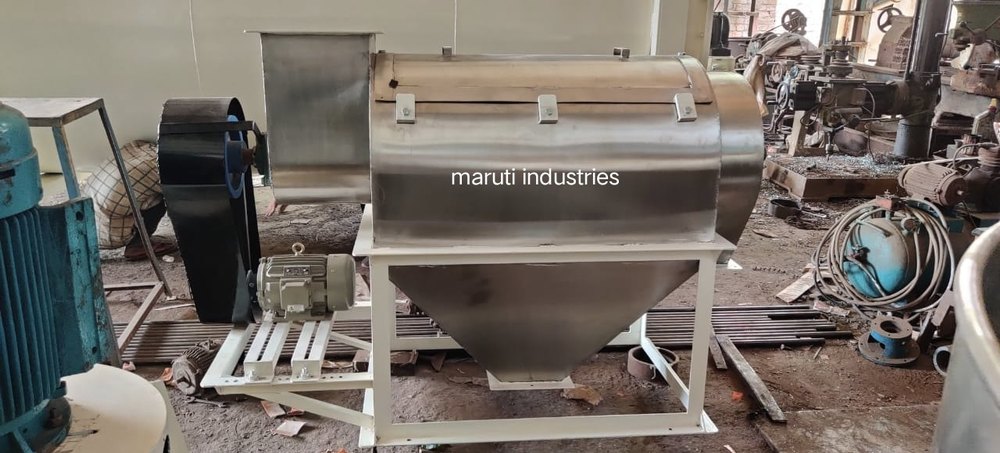 Automatic SS 304 Rotary Sifter, 3 HP, Three Phase
