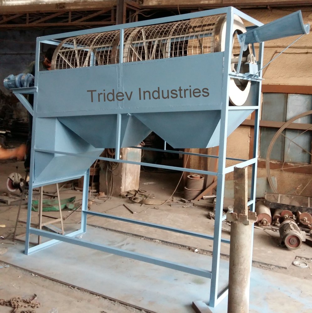 Rotary Sifter for Industrial, Capacity: 100-200 Kg/hr