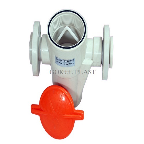 Gokul WHITE PP Basket Strainer, Size/Dimension: 15mm To 250mm