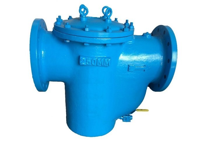 Water Focet Make Cast Iron Pot Type Strainer Flange End, Capacity: 10000