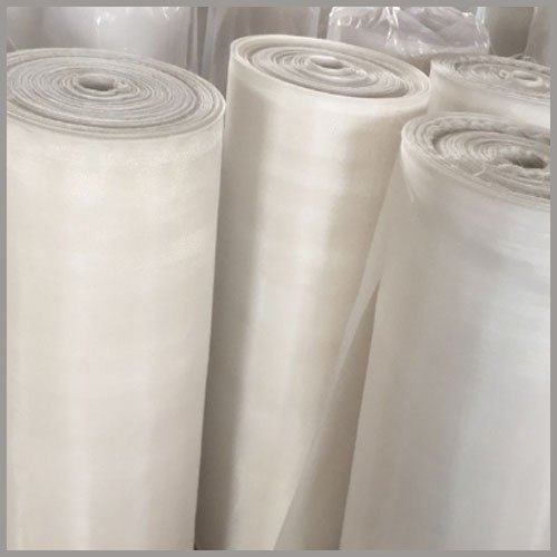 White Weather Resistance Polyester Filter Cloth Mesh, Thickness: Standard, For Filters