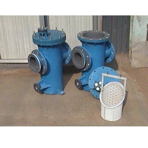 Blue DM FRP Basket Strainer, Capacity: Up To 4000 Cmh