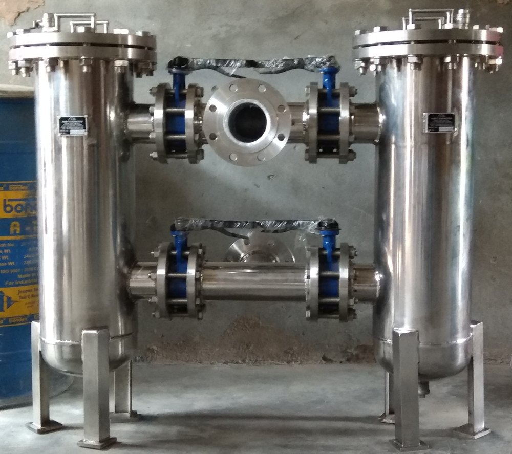 AMBIT Fabricated SS Duplex Strainer, Size/Dimension: 25 - 600 mm