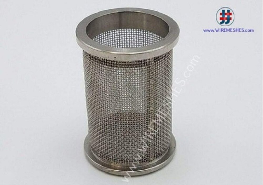 Round Suction Filters Wire Mesh Filter, For Industrial