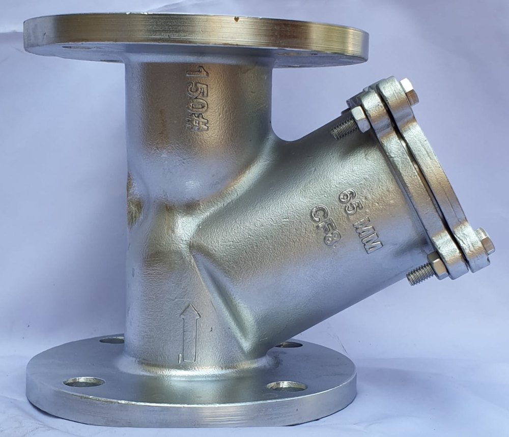 Water SS Flange Y Strainer