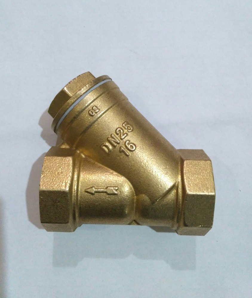 Tiranga Brass y strainer, Size/Dimension: 15mm - 50mm