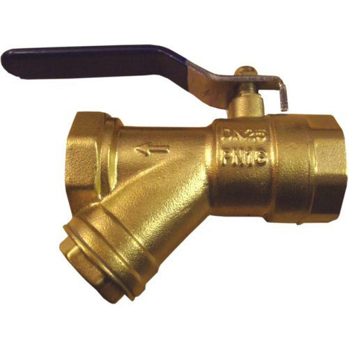 Brass Y Strainer Ball Valve