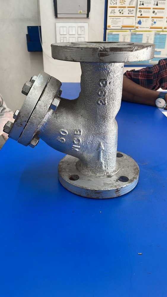 Water Cast Steel Y Type Strainer Flanged End