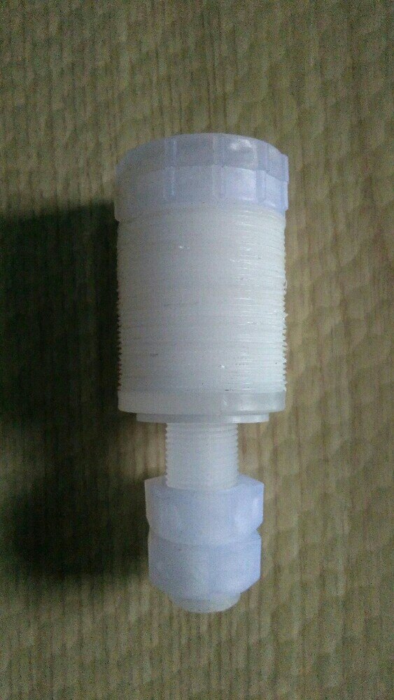 White Plastic PP Disc Type Strainers