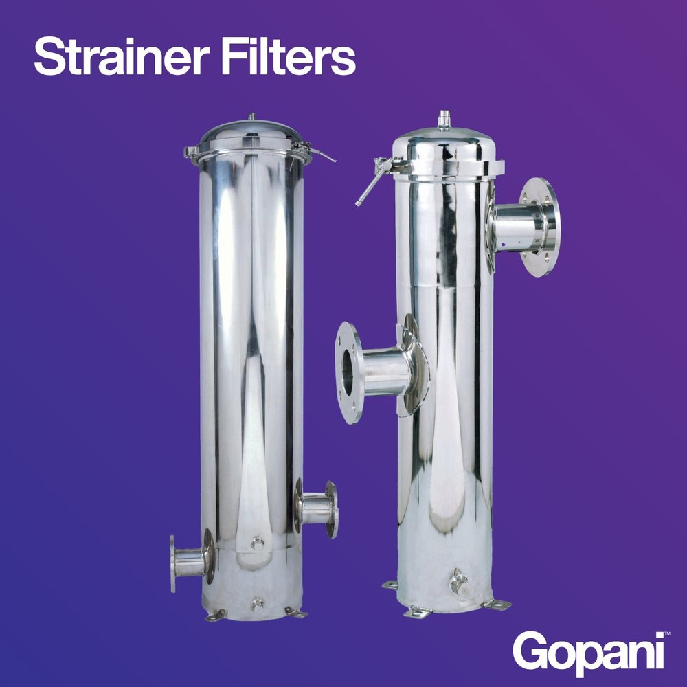 Cartridge Filter Water & Oil Strainer Filters, For Industrial