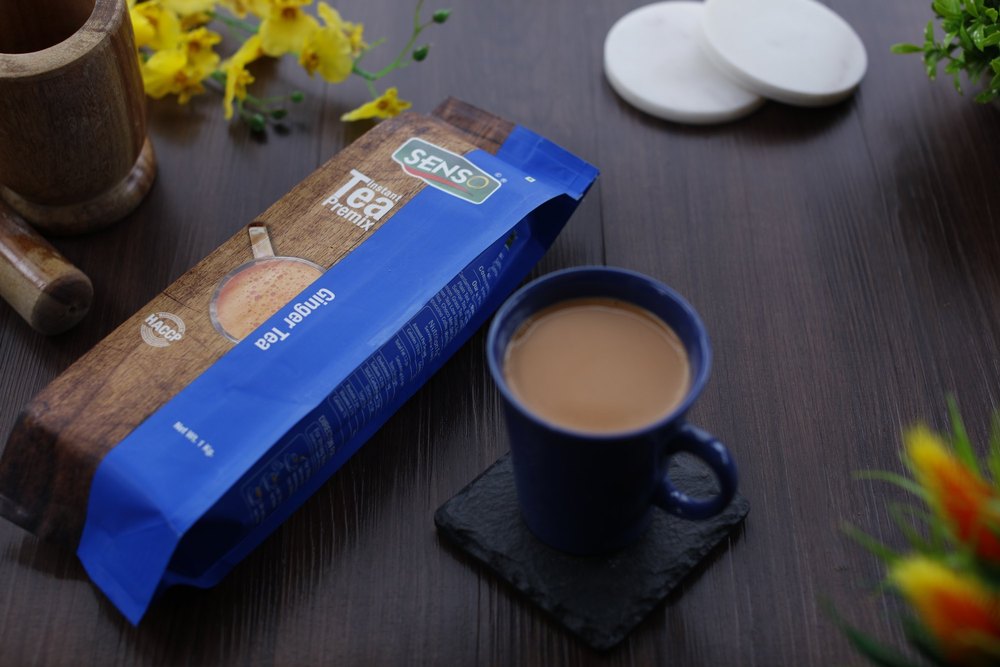 Senso Ginger Premix Tea, 1Kg, Packaging Type: Bag