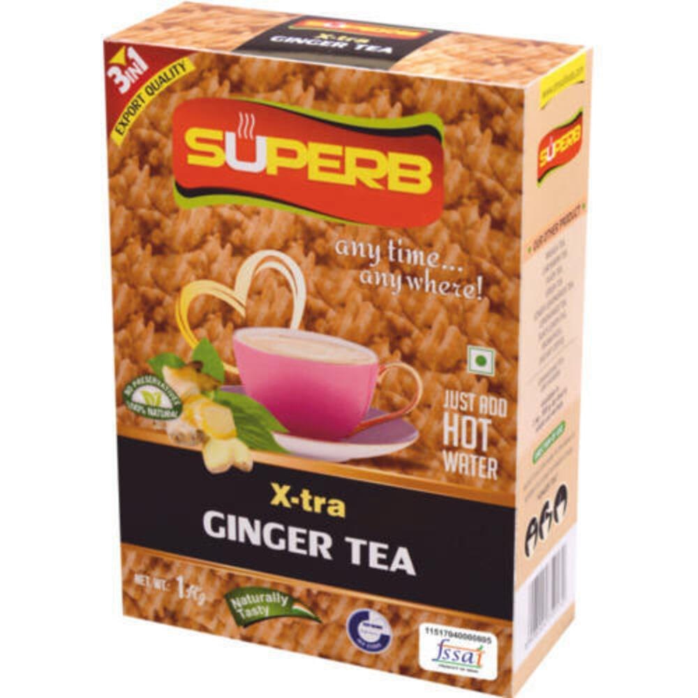 Superb Ginger Tea Premix, Granules, Pack Size: 1 kg