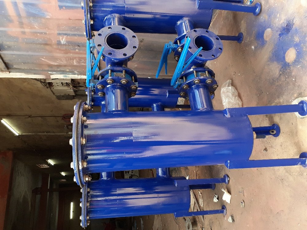 Microfiber Blue Duplex Filter Upto 100 Microns, Length: Depend on flow, Diameter: Depend on water flow
