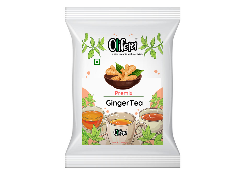 Ginger Tea Premix, 1Kg, Powder