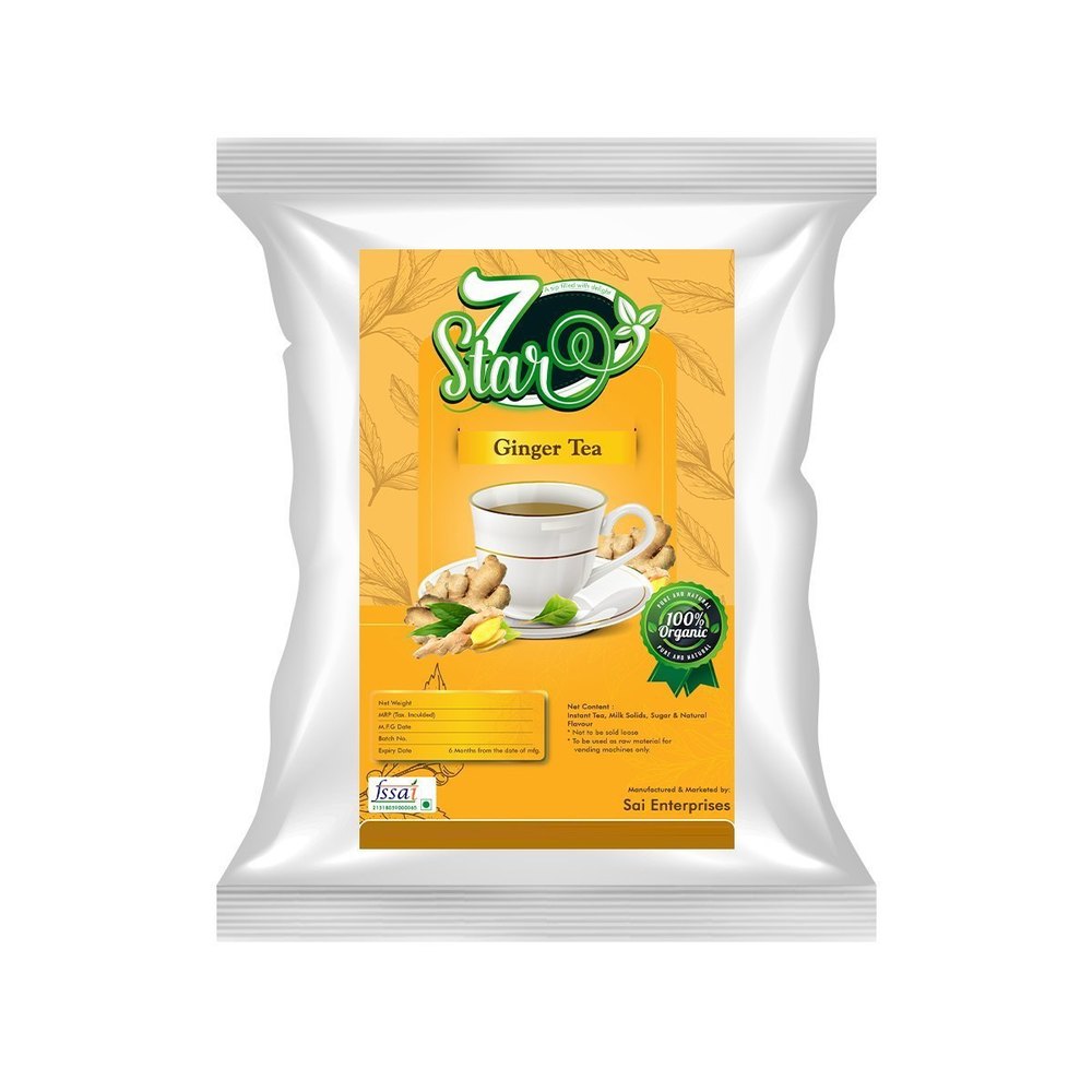 Ginger Premix Tea, 1 kg, Powder