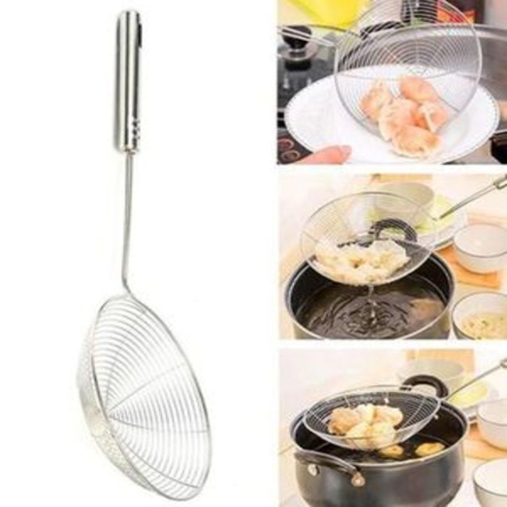 Stainless Steel Large Oil Strainer