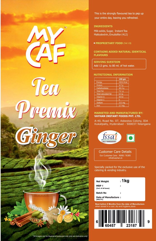 Ginger Tea Premix