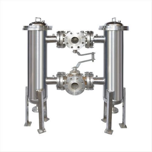 Fiberglass Stainless Steel Basket Filter, For Industrial
