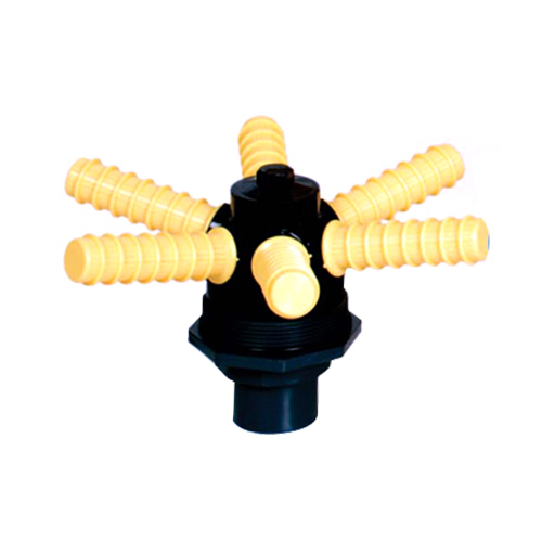 PVC Plastic 6 Laterals FRP Tank Water Strainer
