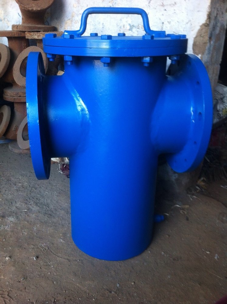 Gurukrupa Engineers Flanged End CI T Type Strainer, Size/dimension : 25 To 300mm