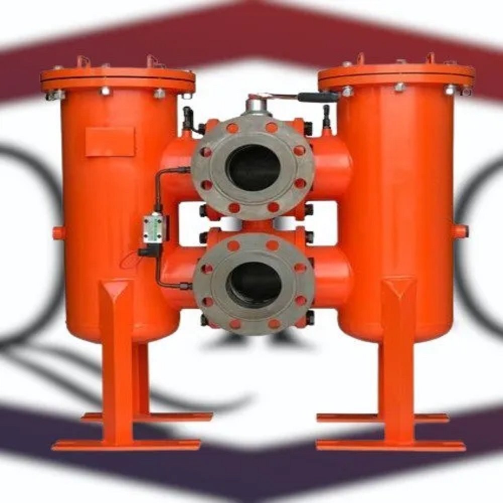 Mild Steel Blue Duplex Strainer Valves, Model Name/Number: QT-19-DPST, Size/Dimension: 24 Inch