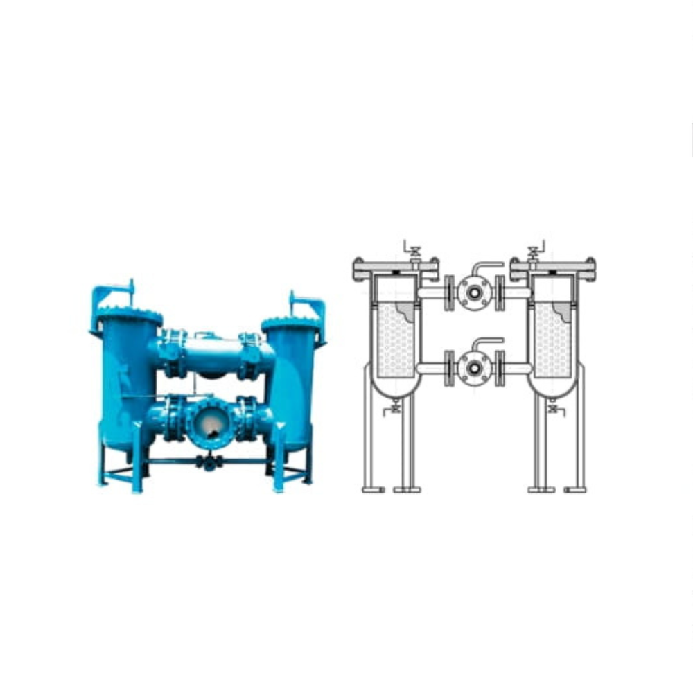 Water Fabricated Duplex Strainer, Model Name/Number: Ds-pes