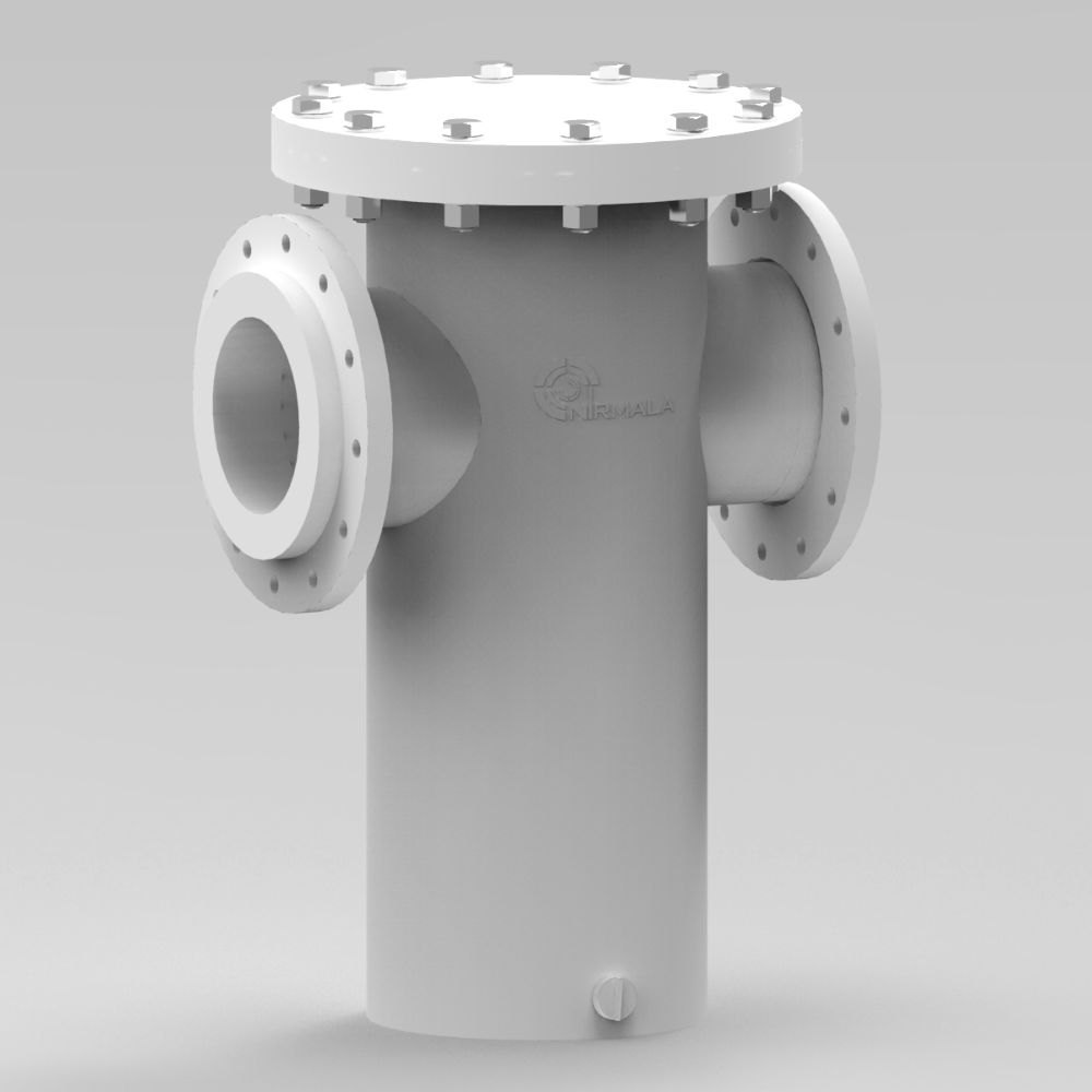 Stainless Steel Flanged End Fabricated Basket Strainer, Size/Dimension: 50 Nb