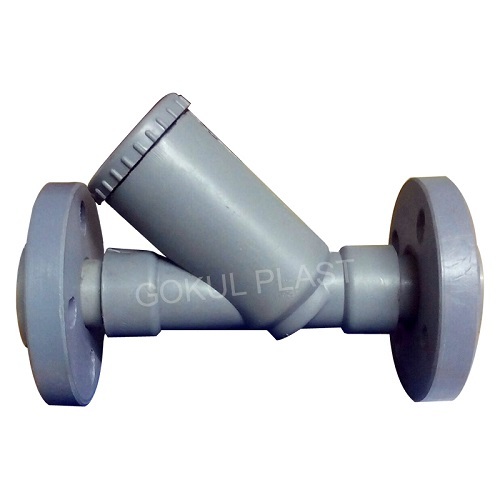 Gokul Polypropylene Y Type Flange End Strainer, Size: 15 to 160 mm