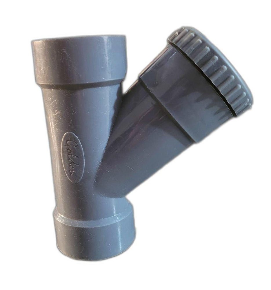 Water 2 Inch Polypropylene Y Strainer, Pipe Fitting