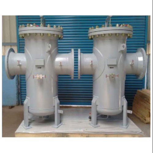Mild Steel Water 400 NB Basket Strainer, Capacity: 100 Cfm
