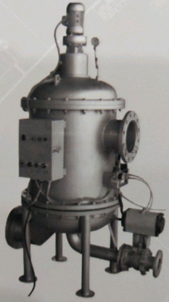Wedge Wire Design Stainless Steel STR Silver Self Cleaning Filter, For Industrial