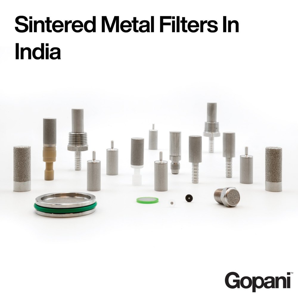 Stainless Steel Sintered Metal Filters In India, For Industrial, Length: 20-25 inch