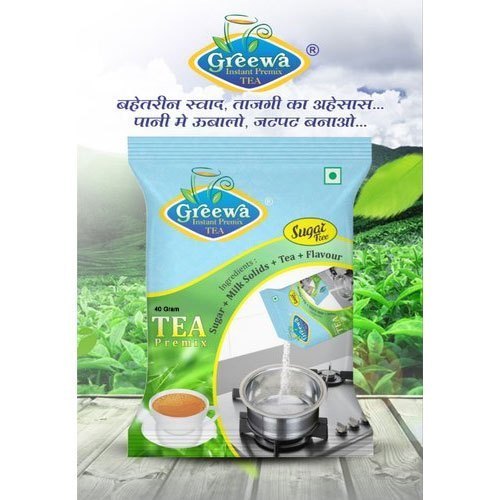 Greewa Organic 40 Gram Sugar Free Tea Premix, Powder