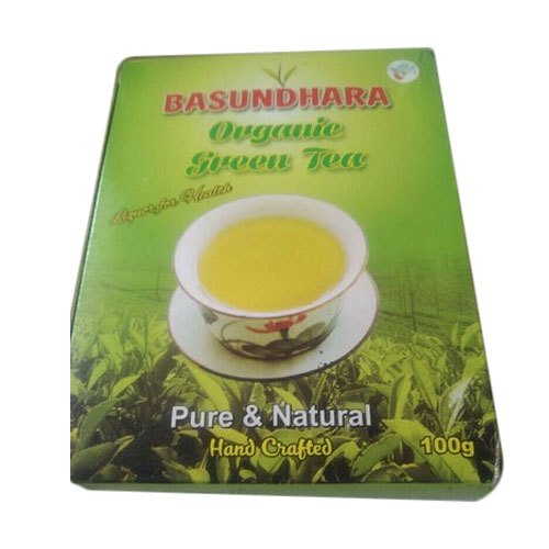 Organic Green Tea, Leaves, Packaging Size: 100 G