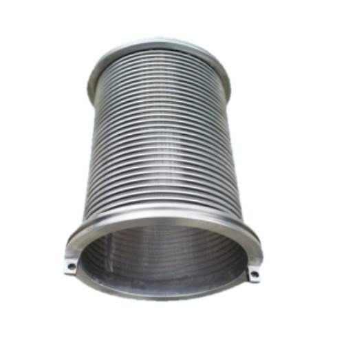 GWWSL Cylindrical Wedge Wire Centrifuge Basket