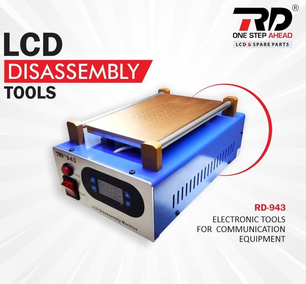 RD-943 LCD SEPERATOR MACHINE, Capacity: 40 - 100