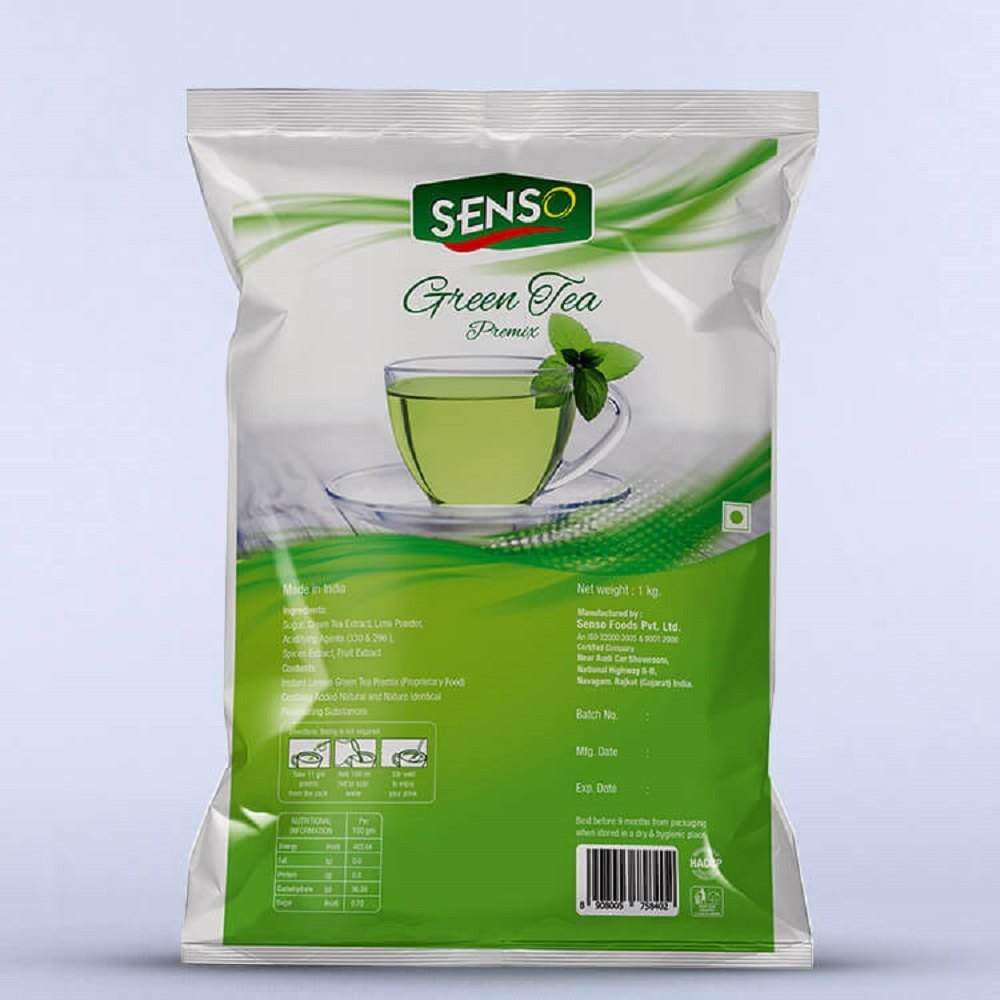 Mint Senso Green Tea Premix, Packaging Type: Packet, Packaging Size: 1 Kg