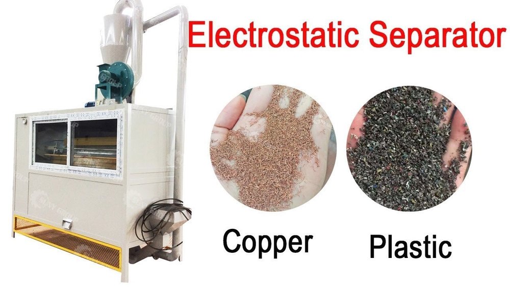 MS Fully Automatic Electrostatic Separator, Capacity: 200 To 400 Kg Per Hour, Model Name/Number: SS-ES1800