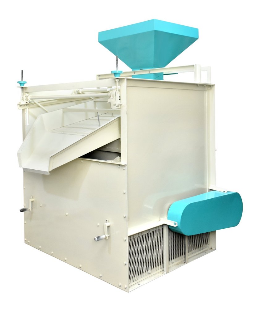 Painted Mild Steel Automatic Destoner Machine, Three Phase, Capacity: 2500 kg/Hour