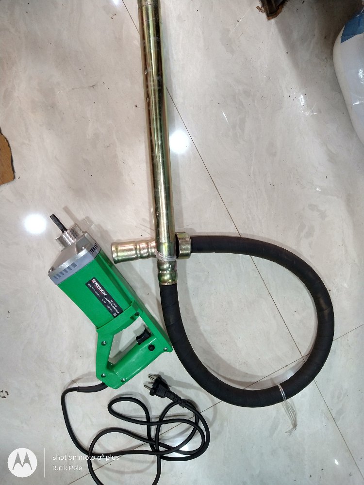 Single Phase 5 HP Electric Handy Vibrator, Capacity: 3 Ton