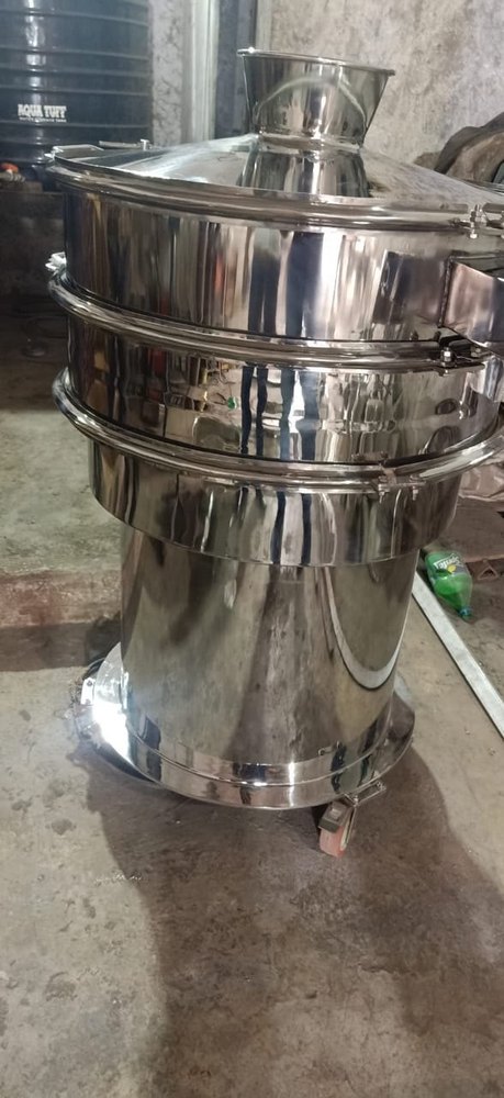 Motor Stainless Steel Vibrating Sieve Machine, For Industrial, Model Name/Number: KOPVS30