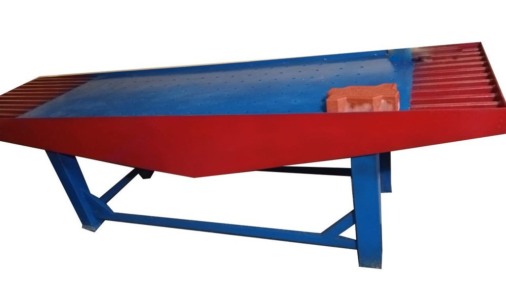 MS Paver Block Vibro Forming Table, Capacity: 120 kg/Hour