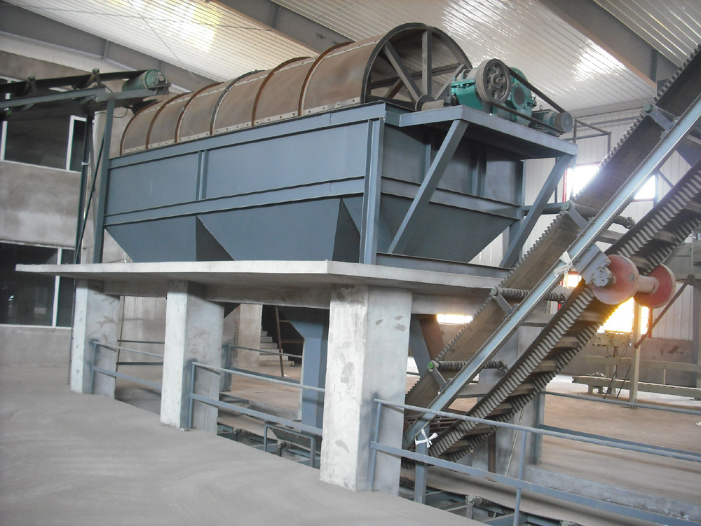 2.8 HP MS Rotary Screen, For Industrial, Capacity: 200 Ton