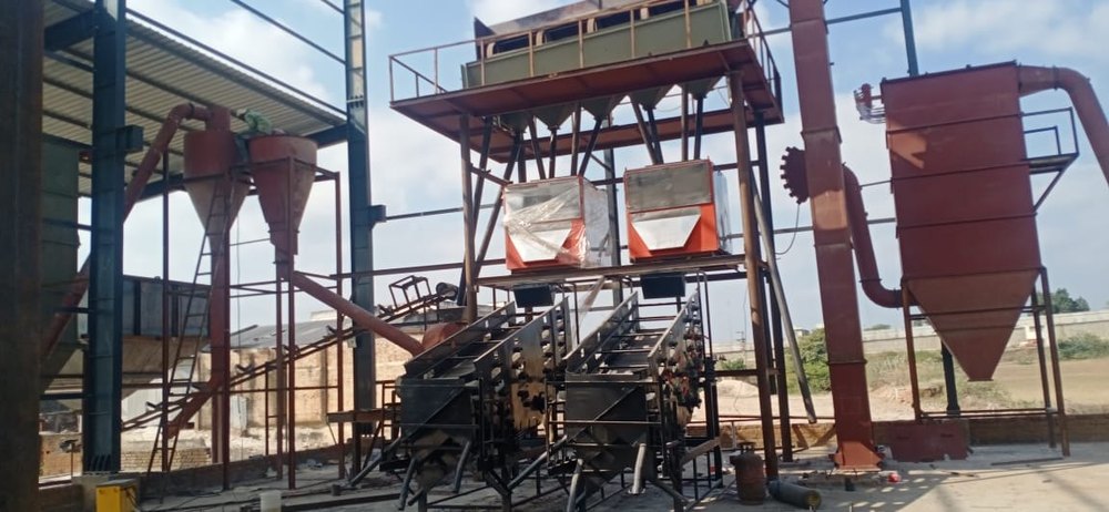 10hp Stainless Steel Stone Crusher Rotary Screens, For Industrial, Capacity: 5tan