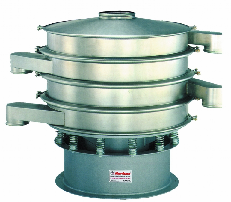 A to Z Magnet Automatic Mild Steel Circular Vibrating Screen, Capacity: 200 kg per hour