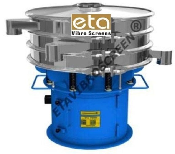 0.5 HP - 3 HP Stainless Steel Circular Vibratory Screen Separator, For Industrial, Capacity: 50 Kg/Hr To 4000 Kg/Hr